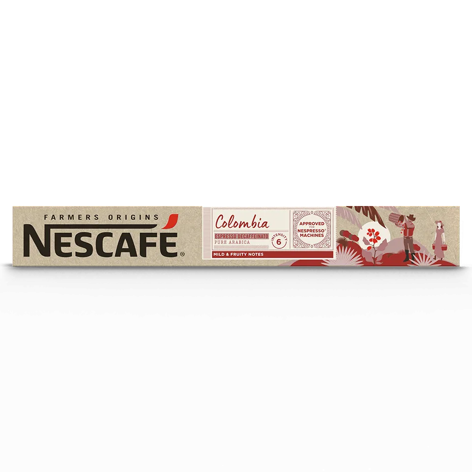 NESCAFÉ® Farmers Origins Colombia Espresso Decaf Pods | Nescafé Global